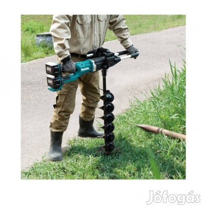 Új Makita 2x18V-os talajfúró, földfúró