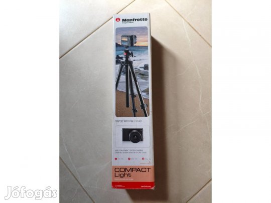 Új Manfrotto Compact Light kameraállvány