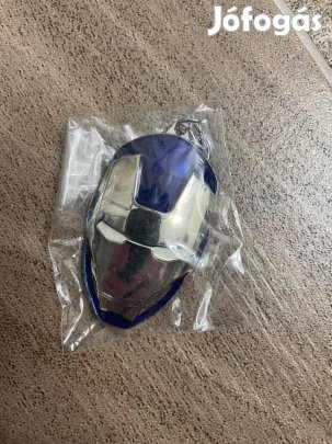 Új Marvel Iron Man Vasember Rhodes Hadigép Sisak Mask Kulcstartó