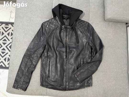 Új Mauritius valódi motoros bőrdzseki