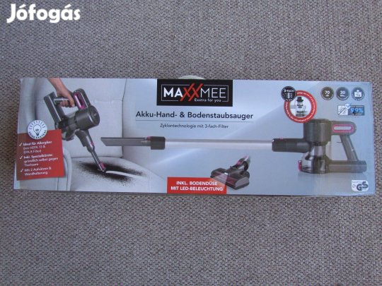 Új,Maxxmee álló kéziporszívó vezeték nélküli
