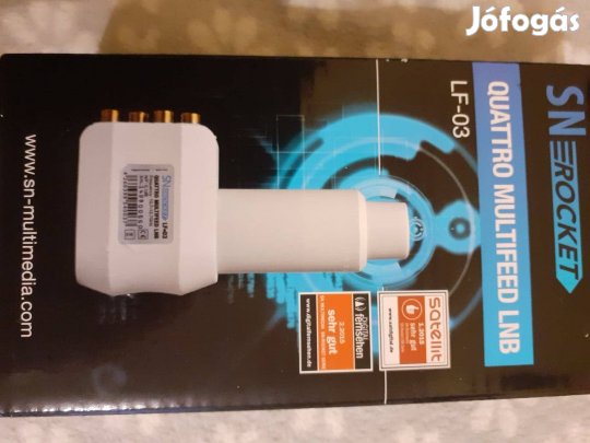 Uj Megasat multifeed Quattro LNB 1.0