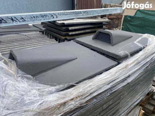 Új Megmaradt Leier Granite carbon 424 db betoncserép - 199.000-ért