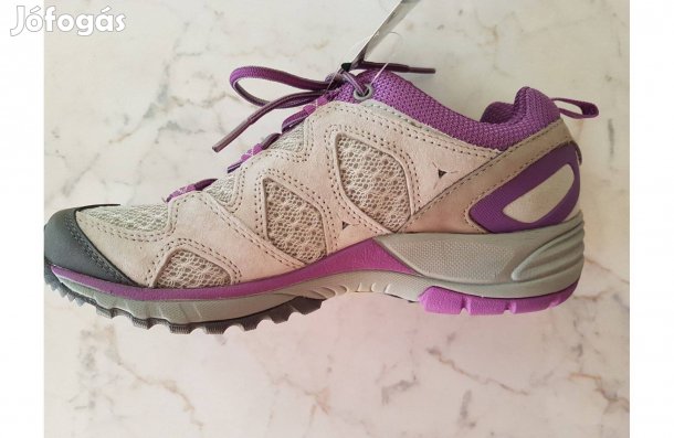Új Merrell Aircushion szürke-lila sport cipő Vibram talppal 37