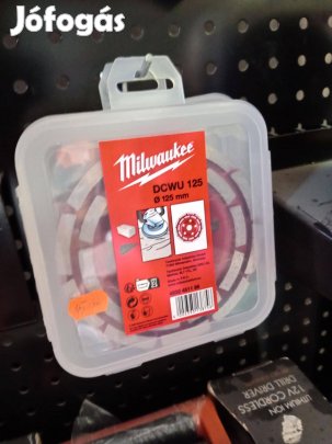 Új Milwaukee dcwu125 betoncsiszoló tárcsa