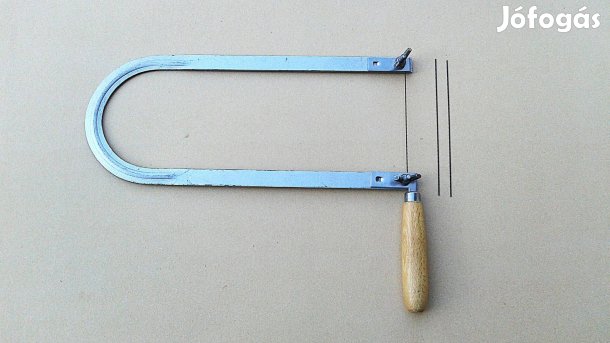 Új Modellfűrész, modellező fűrész, hobbi fűrész, 10x25 cm nyílás