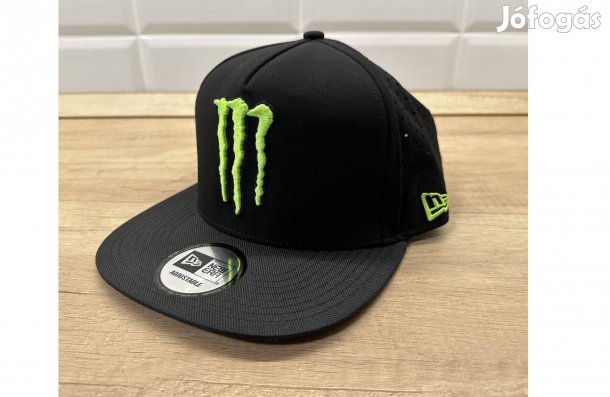 Új Monster Energy fekete hálós sapka, snapback, cap, hat