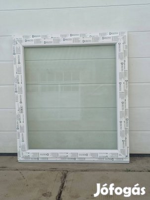 Új Műanyag hőszigetelt ablak 120x134+3