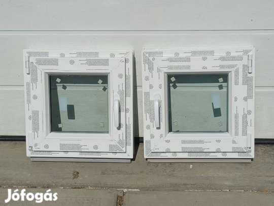 Új Műanyag hőszigtelt ablak 50x50 50x60 50x70 60x60 60x90
