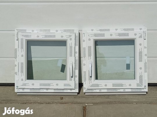 Új Műanyag hőszigtelt ablak ablakok 60x60