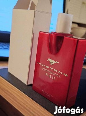 Új Mustang Performance Red férfi parfüm edt 100ml tester teszter