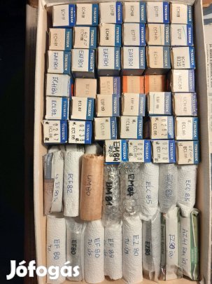 Új NOS elektroncsövek