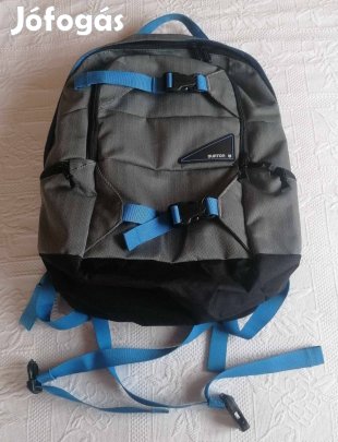 Új Nagyon Szép "Burton" (Usa) Kék / Szürke Férfi Hátizsák