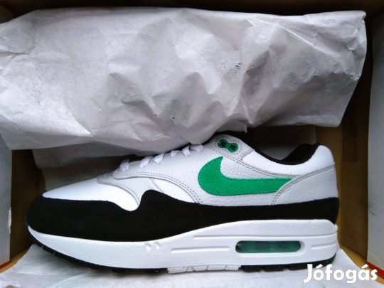 Új Nike air max 1 férfi cipő white/stadium green 43