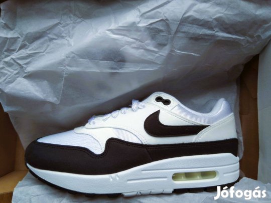 Új Nike air max 1 női cipő (white/black-summit white) 40