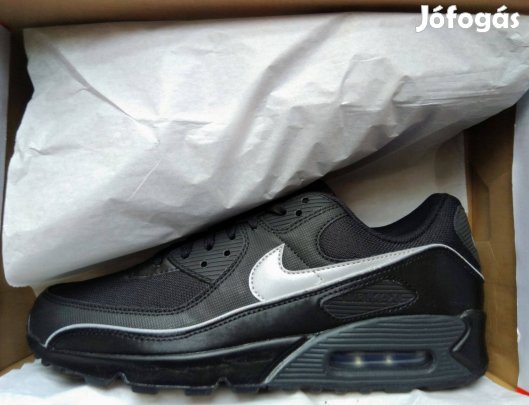 Új Nike air max 90 PRM férfi cipő (black/multicolor-black) 46