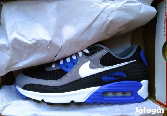 Új Nike air max 90 black/white-lyon blue 41