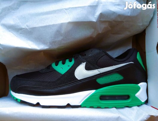 Új Nike air max 90 black/white-stadium green 44