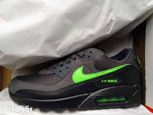 Új Nike air max 90 férfi cipő (anthracite/green strke-black) 42