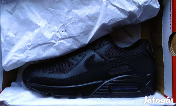 Új Nike air max 90 férfi cipő (black/black-black) 41