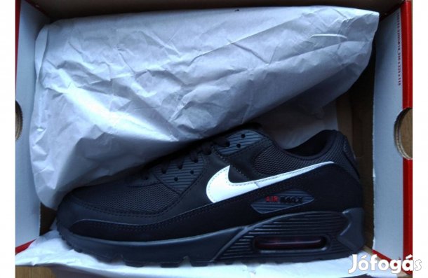 Új Nike air max 90 férfi cipő black/white-anthracite 45