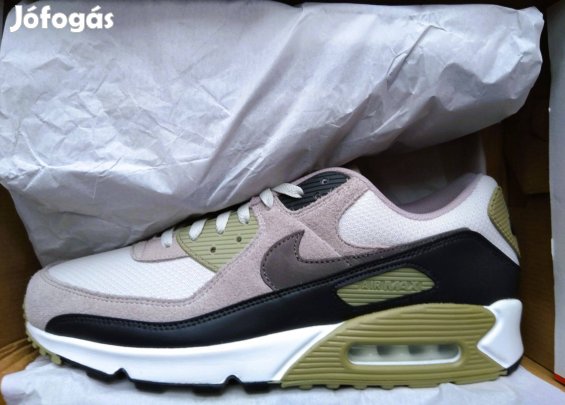 Új Nike air max 90 férfi cpő (light bone/cave stone) 48,5