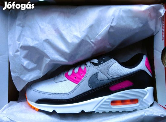 Új Nike air max 90 női cipő (pure platinum/cool grey) 40,5