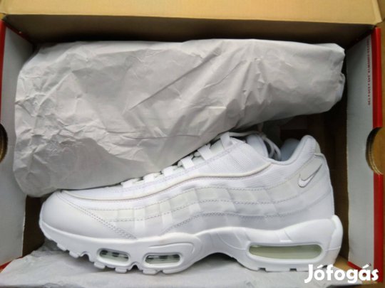 Új Nike air max 95 Essential férfi cipő white/white-grey fog 47