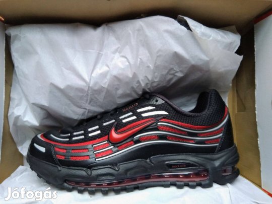 Új Nike air max TL 2.5 férfi cipő black/team crimson 45