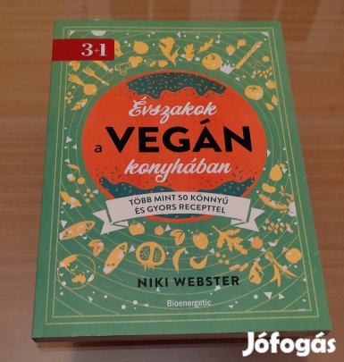 Új Niki Webster: Évszakok a vegán konyhában 