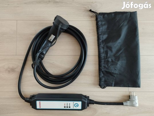 Új Nissan Leaf gyári EVSE töltó kábel töltőkábel Type 2 10A 3kW