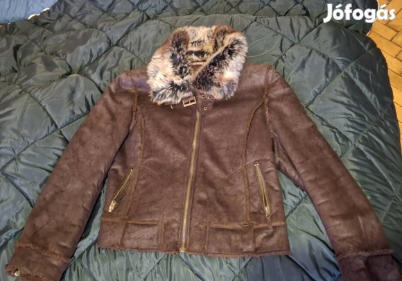 Új Női Velúr Átmeneti Téli Bőrkabát Bőr Kabát 
