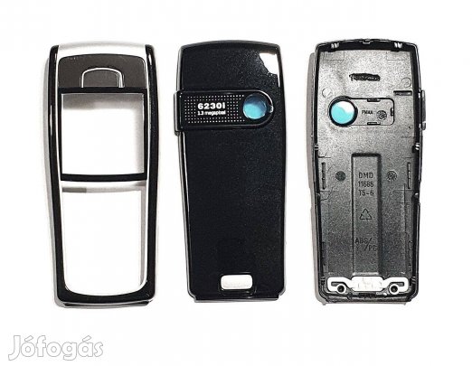 Új Nokia 6230, 6230i komplett burkolat, előlap, hátlap, fekete
