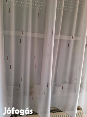 Új Nyírt mintás függöny (3,3m x 200 cm)