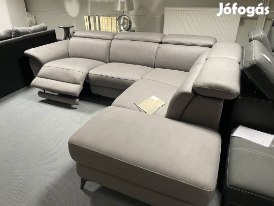 Új Olasz modern ülőgarnitúra, elektromos mozis, verhetetlen ár