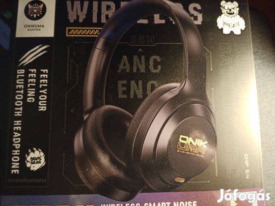 Új Onikuma Gt811 Vezeték Bluetooth gamer fejhallgató eladó