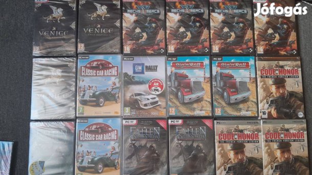 Új PC játékok (600ft/db)