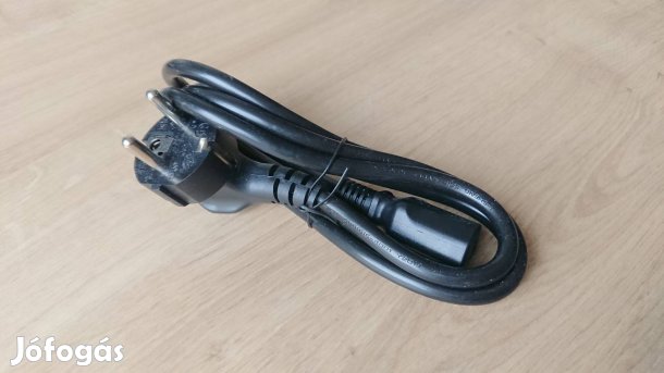 Új PC tápkábel számítógép táp vezeték tápegység kábel hálózati zsinór