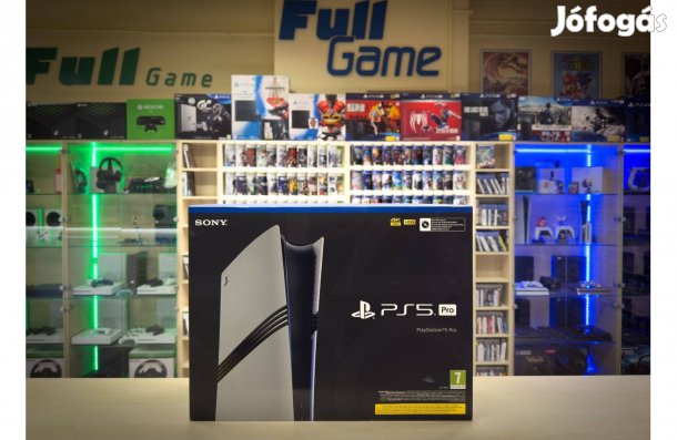 Új PS5 Pro 2TB 3 év garanciával üzletből lemezmeghajtó is kapható!