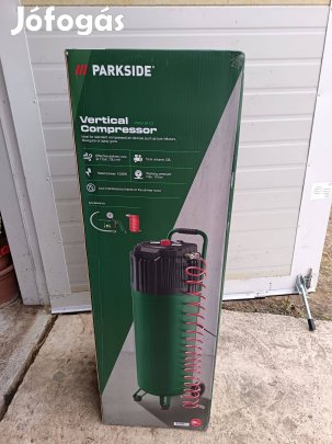 Új Parkside Álló Kompresszor 50L 10 bar Pvko 50 C3 eladó!