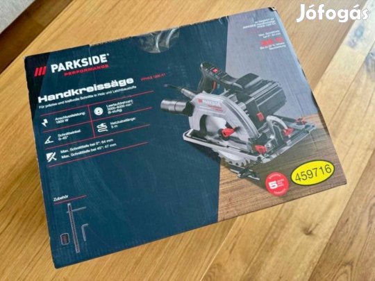 Új Parkside Performance Pphks 1800 A1 Kézi körfűrész