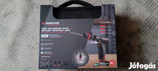 Új Parkside Performance akkus fúró csavarozó szett!