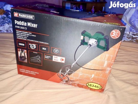 Új Parkside Pfmr 1600 C3 - Festékkeverő és habarcskeverő, 1600 W