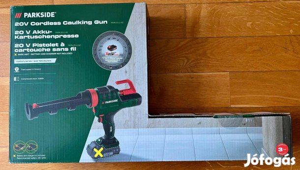 Új Parkside Pkpa 20-Li A2 Akkus Kinyomópisztoly, Szilikonkinyomó piszt