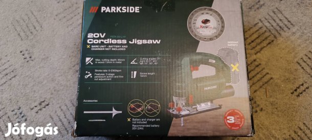 Új Parkside akkus dekopir, szúrófűrész 