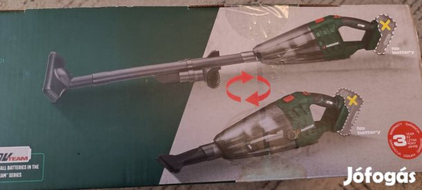 Új Parkside akkus porszívó 