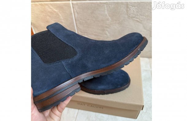 Új Pat Calvin bőr bokacsizma, 42