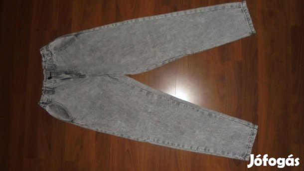 Új Pepco lányka szürke nadrág bőszárú farmer boyfriend - 158