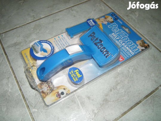 Új Pet Zoom szőrápoló szőrtelenítő kefe kutyáknak macskáknak