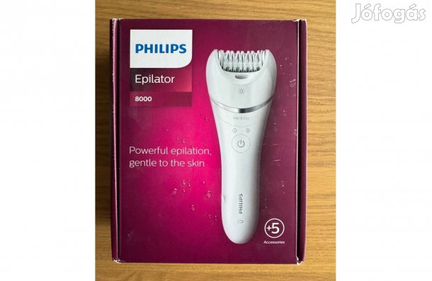 Új Philips Satinelle Advanced Epilator Epilátor BRE710 Series 8000
